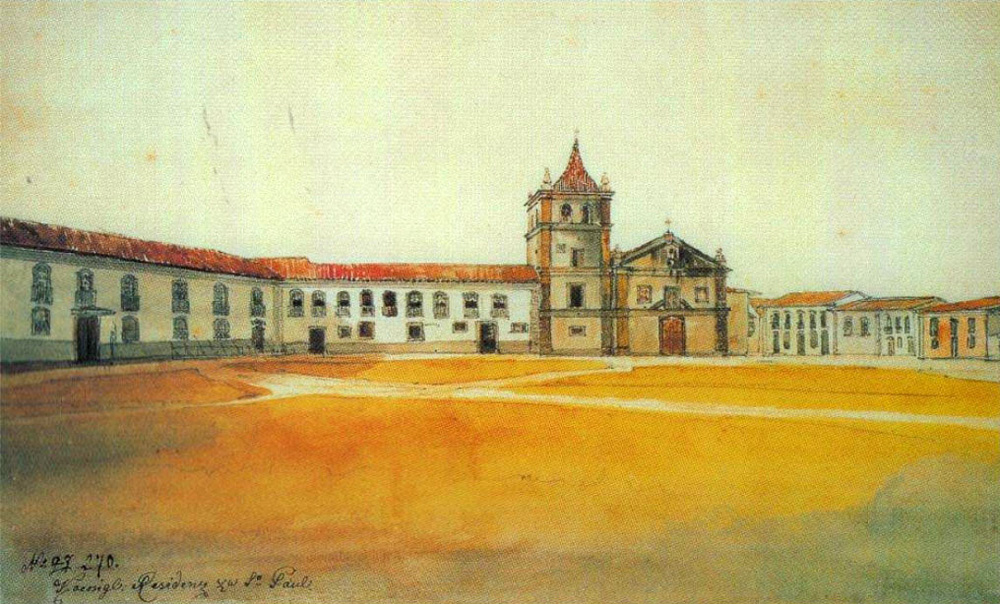 palace of the government in sao paulo by Thomas Ender